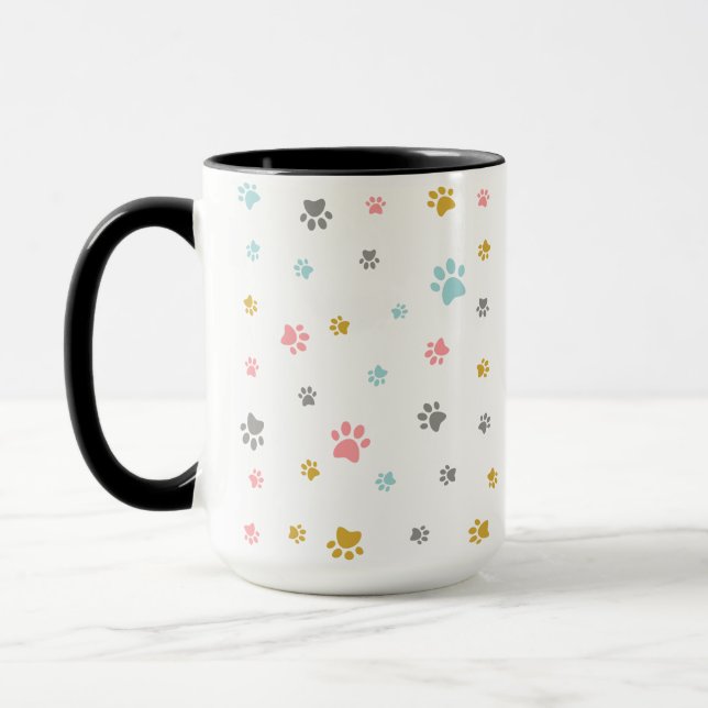 Cute cat Paws Mug Tasse (Links)