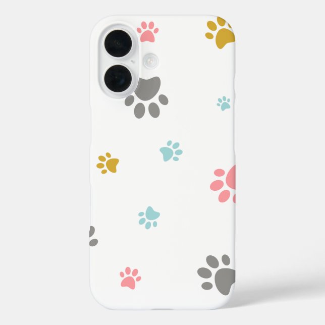 Cute Cat Paws Phone Case (Rückseite)