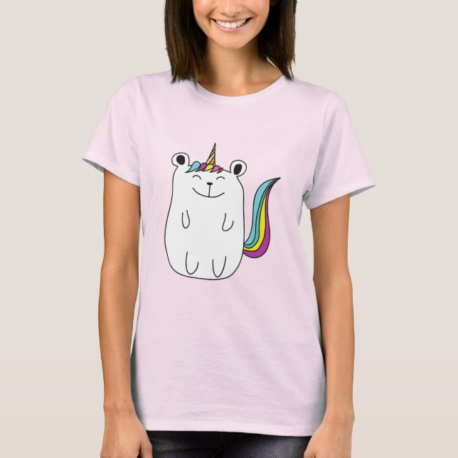 Cute Cat Unicorn Kitty Cat Lover Cat Mom Gift T-Shirt (Vorderseite)
