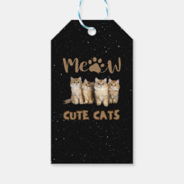 Cute Cats Geschenkanhänger