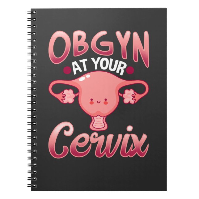 Cute Cervix Notizblock (Vorderseite)