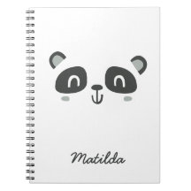 Cute character panda children's