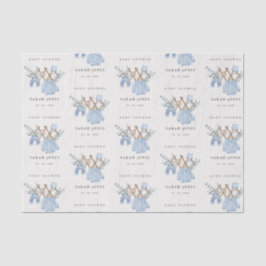 Cute Chic Boy Baby Clothes Essential Baby Shower Seidenpapier