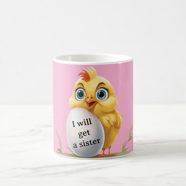 Cute Chicken Kaffeetasse (Mittel)