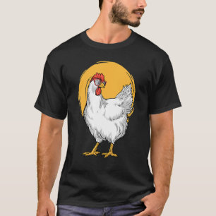 Cute Chicken Women Girl Sunglasses Chicken T-Shirt