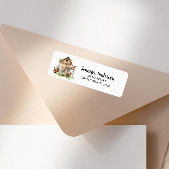 Cute Chickens Coop Barn Address (Von Creator hochgeladen)