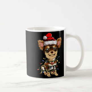 Cute Chihuahua Santa Christmas Tree Lights Xmas Do Kaffeetasse