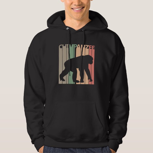 Cute chimpanzee animal hoodie (Vorderseite)