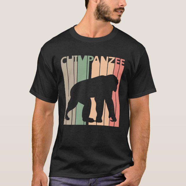 Cute chimpanzee animal T-Shirt (Vorderseite)