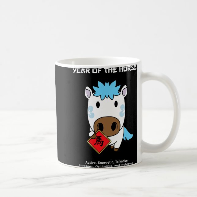 Cute Chinese Zodiac Lunar New Year Tees Year Of Th Kaffeetasse (Rechts)