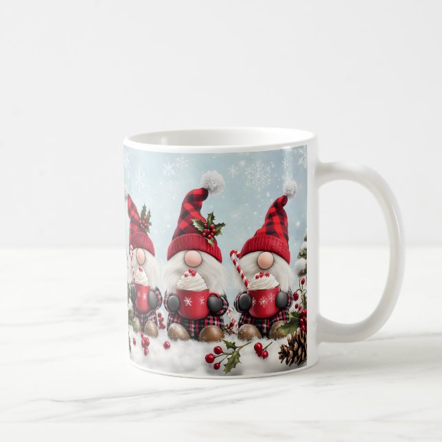 Cute Christmas Gnome Mug  Kaffeetasse (Rechts)