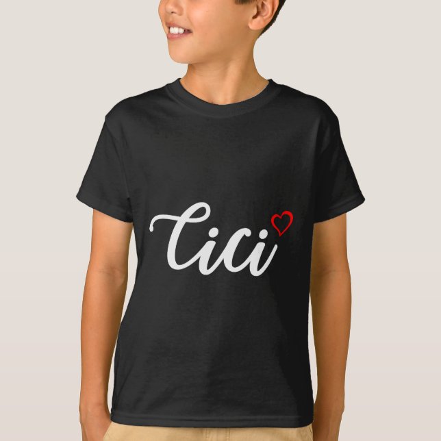 Cute Cici Lover Gift For Women Grandma Christmas  T-Shirt (Vorderseite)