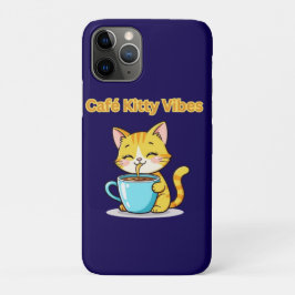 **Cute Coffee Cat – Adorable Cat Drinking Coffee I Case-Mate iPhone Hülle