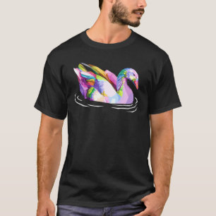 Cute Colorful Goose For Birds Or Gooses T-Shirt