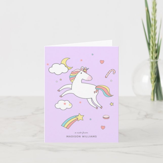 cute colorful unicorn (Vorderseite)