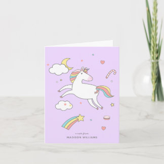 cute colorful unicorn