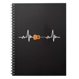 Cute Cool Guitar Notebook Music Musical Guitarist Notizblock