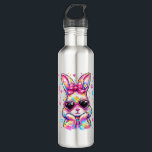 Cute Coquette Tie Dye Rabbit Easter Bunny Women Gi Edelstahlflasche<br><div class="desc">Cute Coquette Tie Dye Rabbit Easter Bunny Women Girl Kid T-Shirt</div>