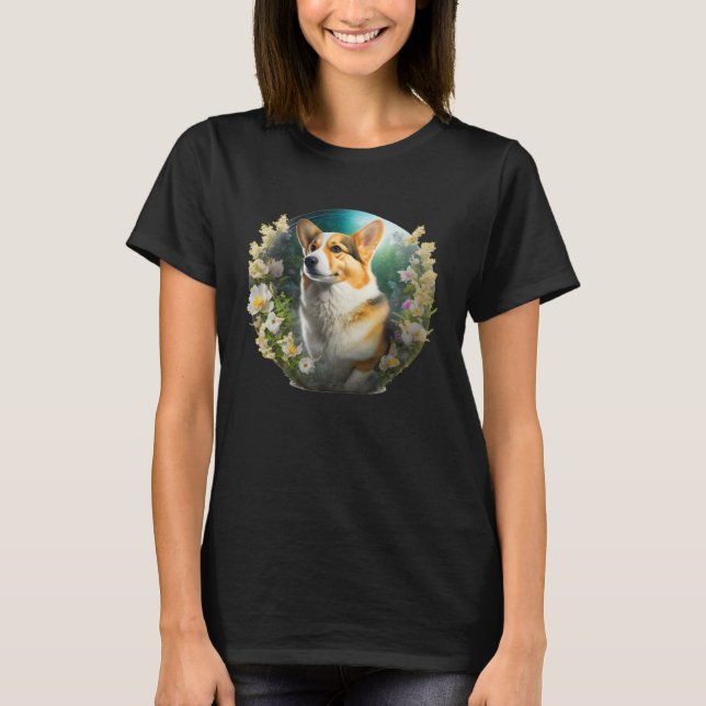 Cute Corgi Cool Pembroke Welsh Corgi  21 T-Shirt (Vorderseite)