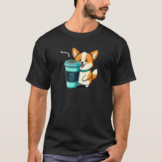 Cute Corgi Cool Pembroke Welsh Corgi  24 T-Shirt (Vorderseite)