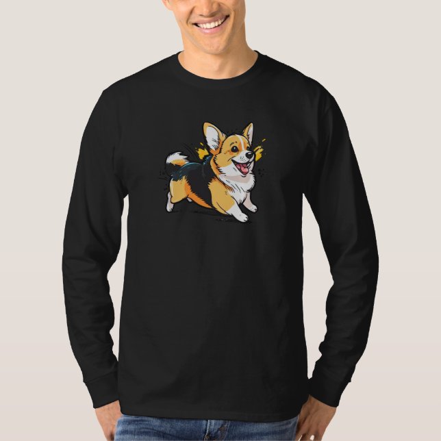 Cute Corgi Cool Pembroke Welsh Corgi  38 T-Shirt (Vorderseite)