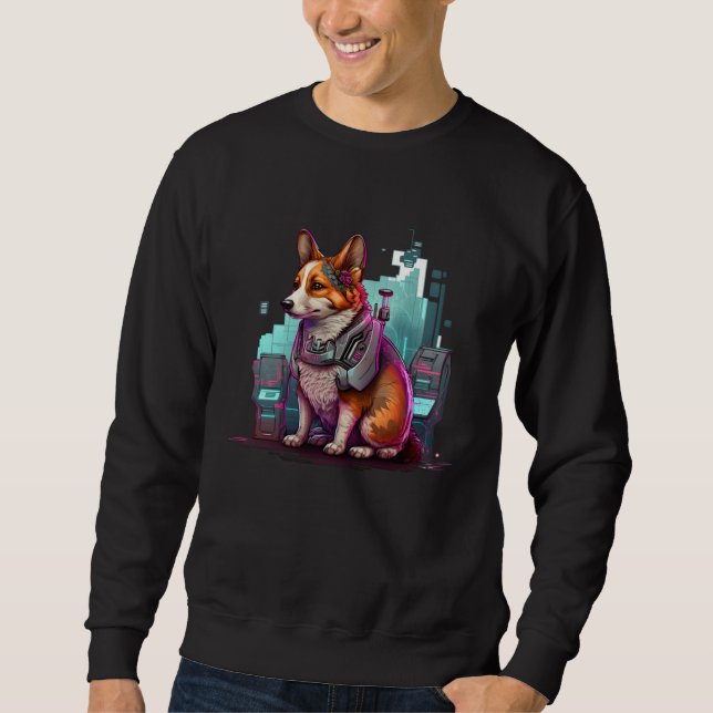 Cute Corgi Cool Pembroke Welsh Corgi  4 Sweatshirt (Vorderseite)