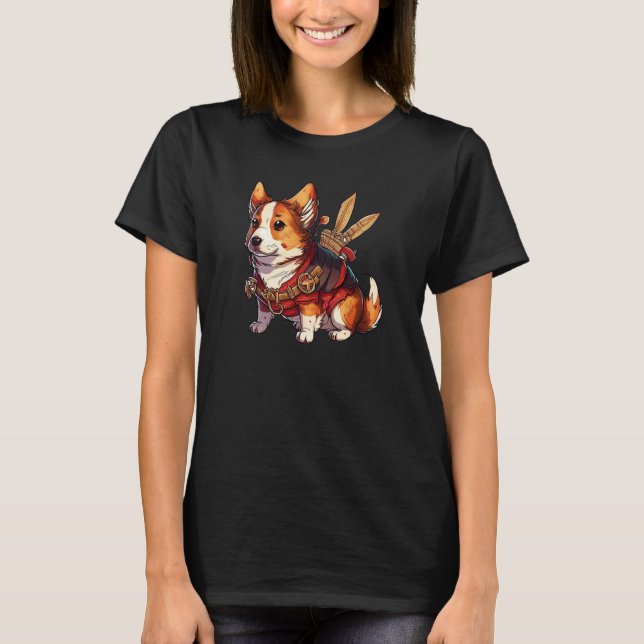 Cute Corgi Cool Pembroke Welsh Corgi  7 T-Shirt (Vorderseite)