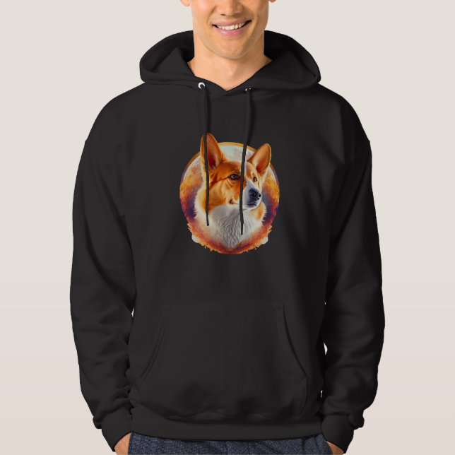 Cute Corgi Cool Pembroke Welsh Corgi  9 Hoodie (Vorderseite)