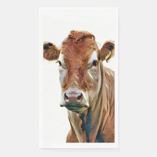 CUTE COW SERVIETTE