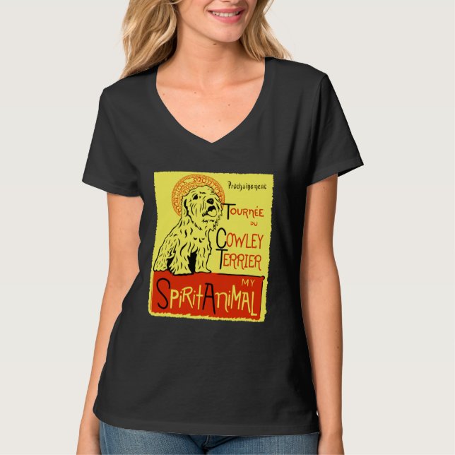 Cute Cowley Terrier Dog Celium Sealy Sealyham Terr T-Shirt (Vorderseite)