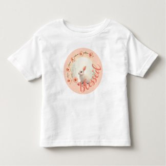 Cute Creamy White Bunny Kleinkind T-shirt