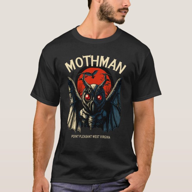Cute Cryptid Mothman  1 T-Shirt (Vorderseite)