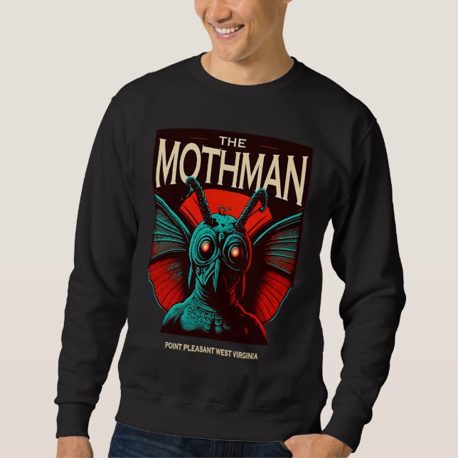 Cute Cryptid Mothman  2 Sweatshirt (Vorderseite)