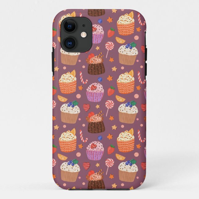 Cute cupcakes Case-Mate iPhone hülle (Rückseite)