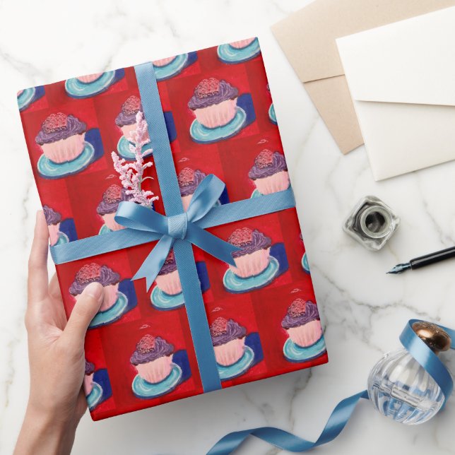 Cute Cupcke Geschenkpapier (Schenken)