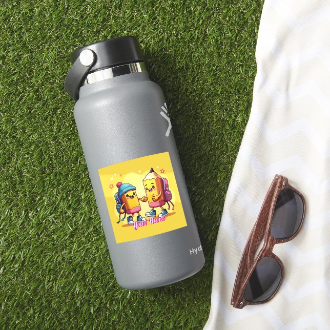 Cute & Custom School Gear Collection Aufkleber (HydroFlask Insitu)