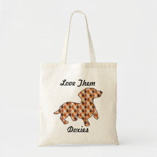 Cute Dachshund Dog Tragetasche
