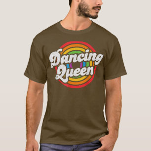 Cute Dancing Queen Roller Disco Outfit 70s Costume T-Shirt