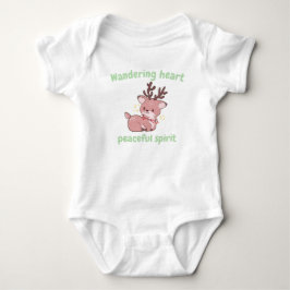 Cute Deer Baby Bodysuit–Soft & Sweet Forest Style Strampler