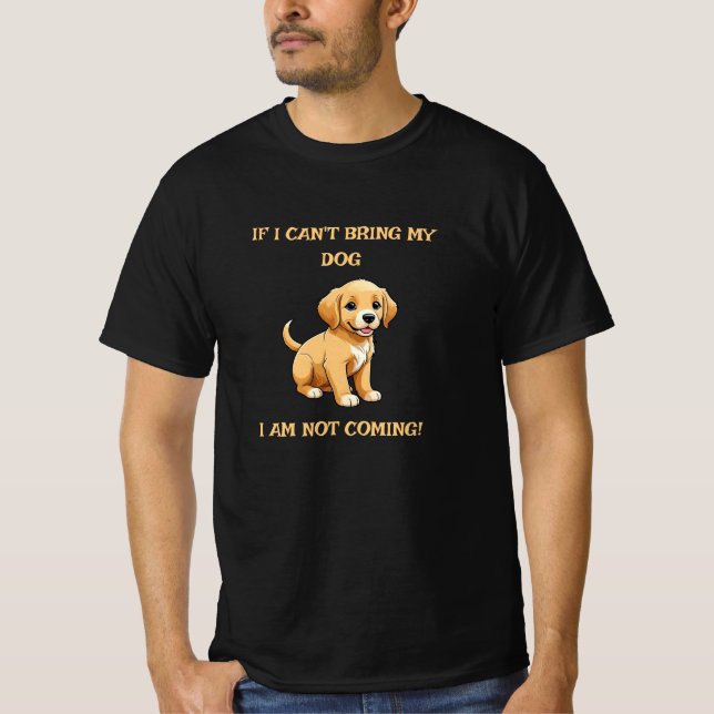 Cute Dog Design for t-shirts fully editable (Vorderseite)