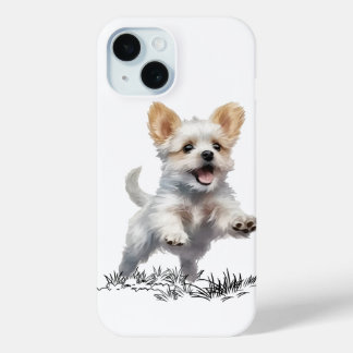 „Cute Dog iPhone 15 Hülle – Stylische Handyhülle f