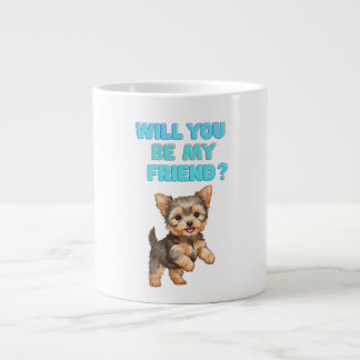 Cute Dog Mug Jumbo-Tasse