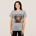 Cute Dog T-Shirt Design Tri-Blend Shirt<br><div class="desc">A cute and eye-catching dog design perfect for t-shirts and apparel. This charming artwork celebrates the loyal and playful nature of dogs, making it a great choice for dog lovers and pet enthusiasts. Stylish and fun, this design is perfect for everyday wear or as a thoughtful gift for anyone who...</div>