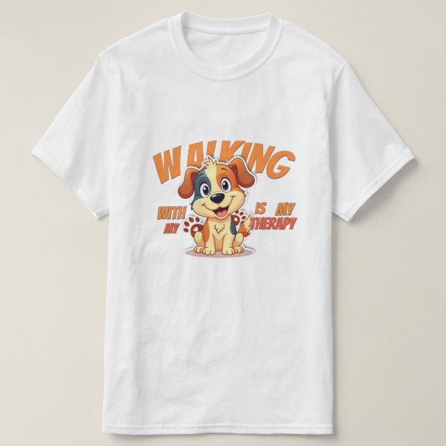 Cute Dog T-Shirt _ Funny Pet Gift For Dog Lovers (Design vorne)