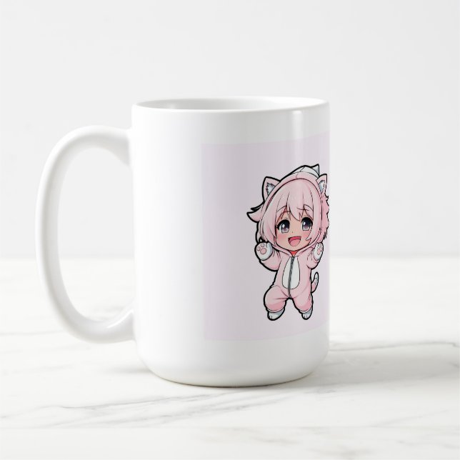 Cute Doll “In the Making” Design – Future Dream Gi Kaffeetasse (Links)