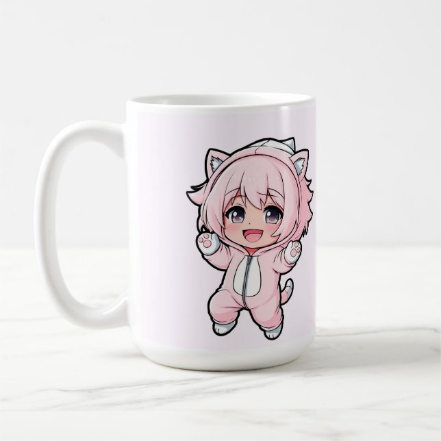 Cute Doll “In the Making” Design – Future Dream Gi Kaffeetasse (Links)