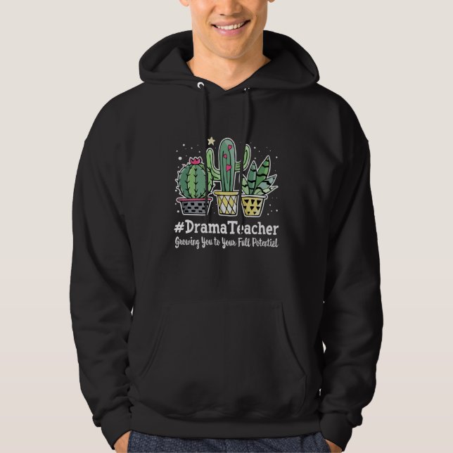 Cute Drama Teacher Appreciation Week Back to Schoo Hoodie (Vorderseite)