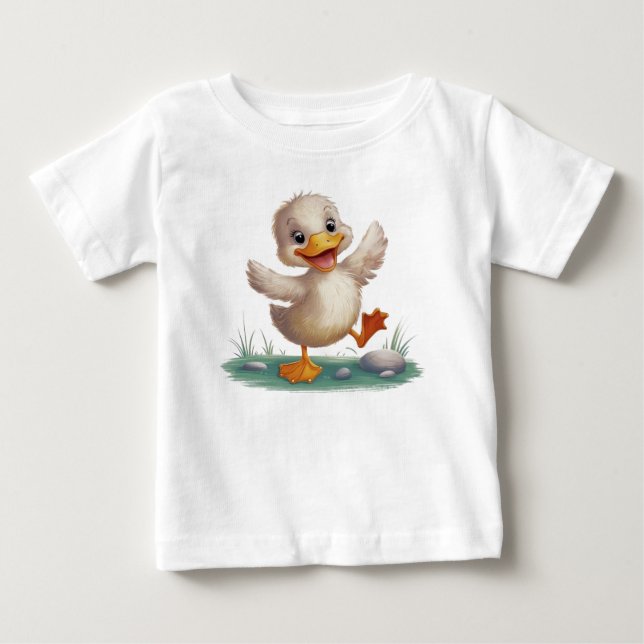 Cute Duck Toddler Tshirt (Vorderseite)