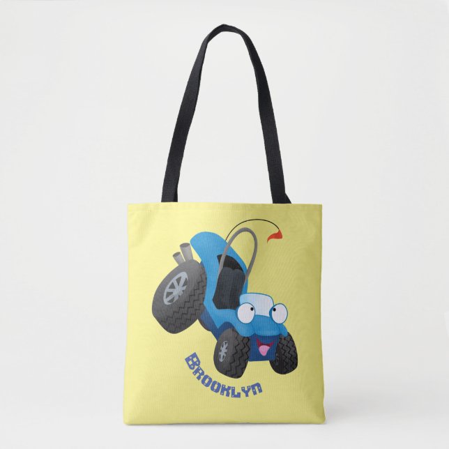 Cute dune buggy off road vehicle cartoon (Vorderseite)