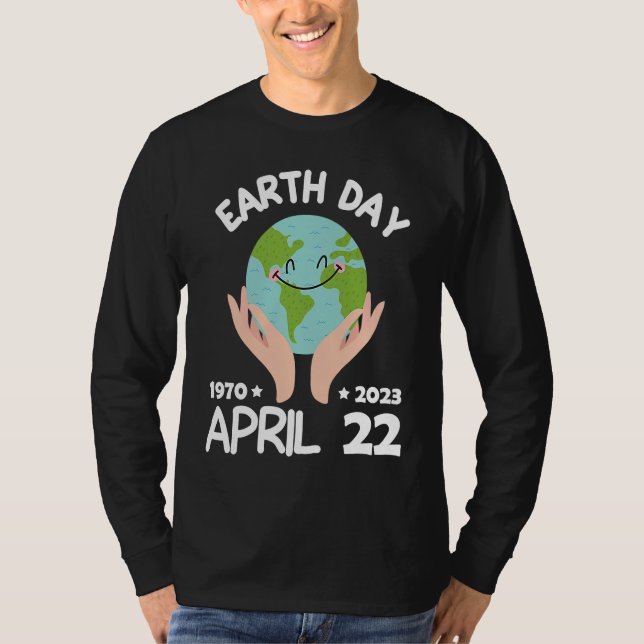 cute earth day 53rd anniversary earth day  10 T-Shirt (Vorderseite)